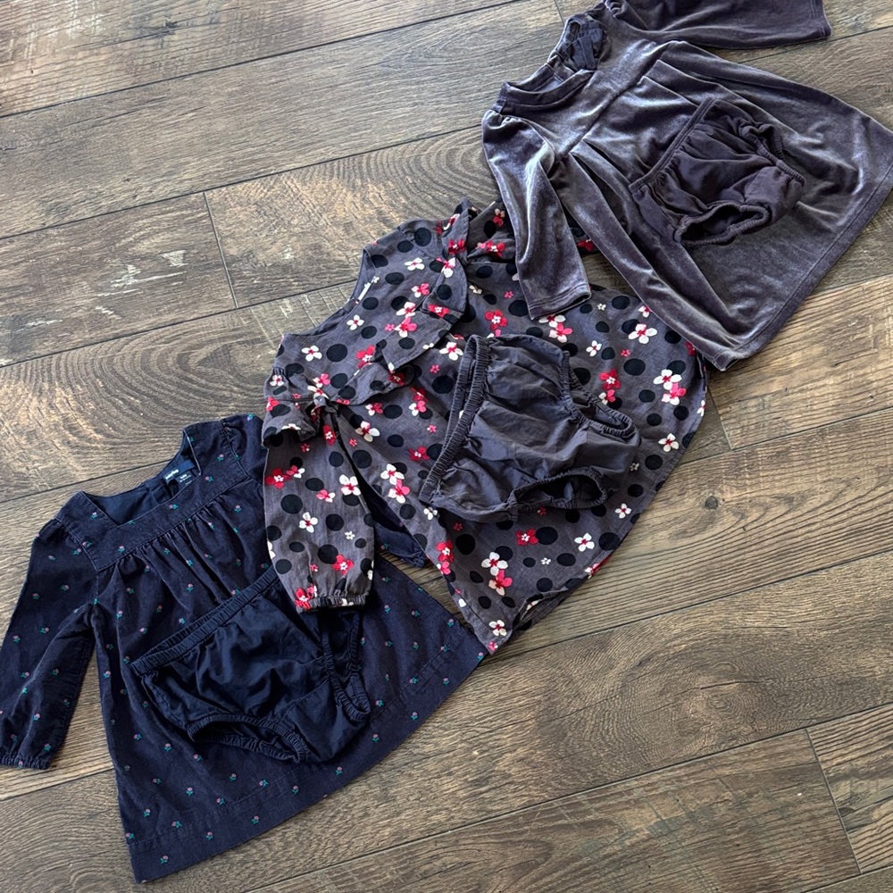GAP Baby Set of 3 Dresses.